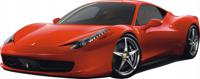 Muursticker - Ferrari / Rood - thumbnail