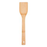 Kook/keuken gerei - keuken lepel - bruin - bamboe hout - 34 cm - thumbnail