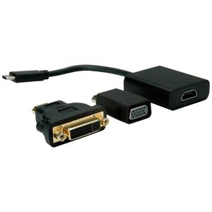 VALUE 12.99.3229 USB grafische adapter 3840 x 2160 Pixels Zwart