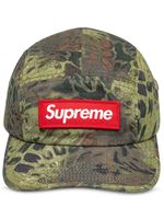 Supreme casquette à patch logo - Vert - thumbnail