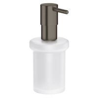 Grohe Essentials Zeepdispenser zonder houder Hard Graphite Geborsteld