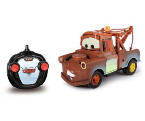 Dickie Toys 203084033 Cars Turbo Racer Mater 1:24 RC modelauto voor beginners Elektro Hulpdienstvoertuig