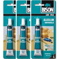 3x Bison universele alleslijm / knutsellijm 25 ML   - - thumbnail