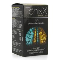 TonixX Gold Vermoeidheid & Stress 40 Capsules - thumbnail