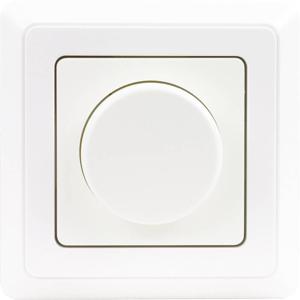 REV 0399620090 Dimmer (inbouw) Geschikt voor lampen: LED-lamp, Halogeenlamp, Gloeilamp Wit