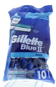 Gillette BlueII plus wegwerpmesjes mannen (10 st)