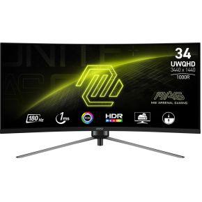 MSI MAG 345CQR 34 Wide Quad HD 180Hz VA Gaming monitor