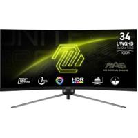 MSI MAG 345CQR computer monitor 86,4 cm (34") 3440 x 1440 Pixels UltraWide Dual Quad HD Zwart - thumbnail