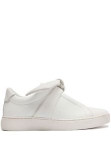 Alexandre Birman baskets sans lacets Clarita à design asymétrique - Blanc