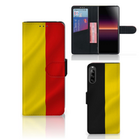 Sony Xperia L4 Bookstyle Case Belgische Vlag