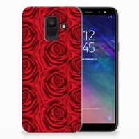 Samsung Galaxy A6 (2018) TPU Case Red Roses - thumbnail