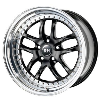 RH ALURAD ZW6 Prestige Zwart/Horn Edelsstahl