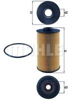 Oliefilter MAHLE, Diameter (mm)83mm, u.a. für BMW, Bentley, Alpina, Rolls-Royce, Morgan, Land Rover