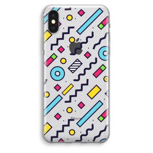 8-bit N°8: iPhone XS Max Transparant Hoesje