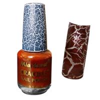 Mia Secret Crackle Nagellak Brown