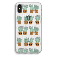 Sansevieria: iPhone XS Transparant Hoesje