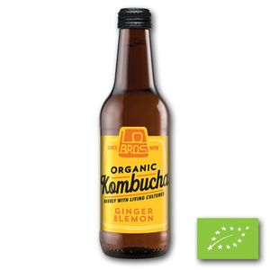 Lo Bros Kombucha ginger & lemon bio (330 ml)