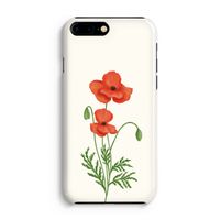 Red poppy: Volledig Geprint iPhone 7 Plus Hoesje - thumbnail