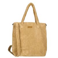 Enrico Benetti Corduroy Ribstof Shopper/Schoudertas Rosie Camel - thumbnail