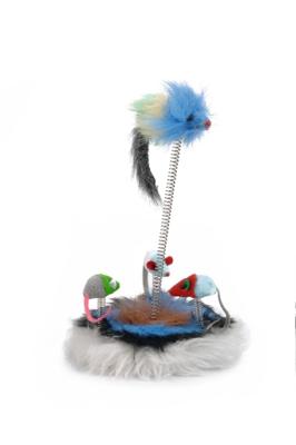 Beeztees Muizenfamilie - Kattenspeelgoed - Incl. Veer en Catnip - 15x15x25 cm Beeztees Muizenfamilie - Kattenspeelgoed - Incl. Veer en Catnip - 15x15x25 cm