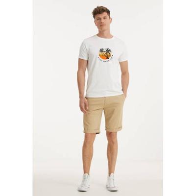 A fish named Fred T-shirt met biologisch katoen wit