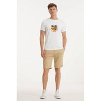 A fish named Fred T-shirt met biologisch katoen wit