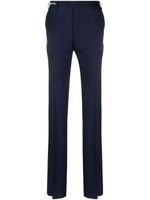 Corneliani pantalon en laine vierge à coupe slim - Bleu - thumbnail