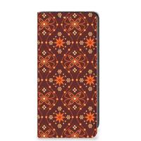 Samsung Galaxy A41 Hoesje met Magneet Batik Brown - thumbnail