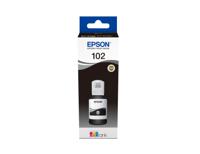 Epson inktfles 102, 7.500 pagina's, OEM C13T03R140, zwart