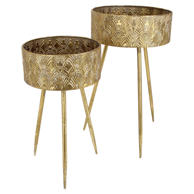 Wants&Needs Accessoires Bloempot Willow Set van 2 Wants&Needs Accessoires Bloempot Willow Set van 2