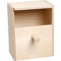 Nestkast Exoten Open 12.5 x 9.5 x 16 cm Flamingo Bruin