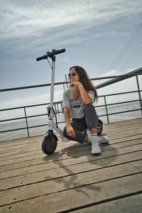 Street Surfing Voltaik Scooter / step MGT 350W - Wit