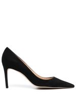 Stuart Weitzman escarpins 80 mm en daim - Noir