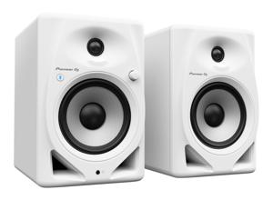 Pioneer DM-50D-BT-W Aktiver Monitor-Lautsprecher 3.4 Zoll 25 W 1 Paar 2-weg Wit Bedraad en draadloos 50 W