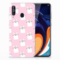 Samsung Galaxy A60 TPU Hoesje Sleeping Cats