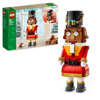 LEGO Notenkraker Kerstfiguur Bouwpakket voor Kinderen, Speelgoed voor 8 jaar en Ouder, Set voor fantasierijke Rollenspellen, Kerstdecoratie-Idee, Kerstcadeau voor Jongens en Meisjes 40640