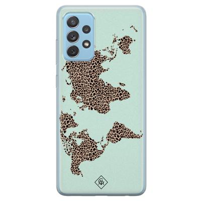 Samsung Galaxy A52 (5G) siliconen hoesje - Wild world