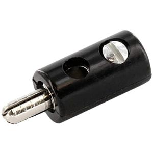 econ connect HOS25SW Miniatuur-banaanstekker Stekker Stift-Ø: 2.60 mm 1 stuk(s) Bulk