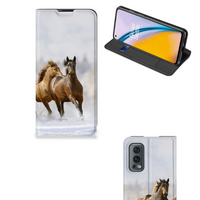 OnePlus Nord 2 5G Hoesje maken Paarden - thumbnail