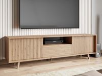 Tv-meubel TRIKY 2 deuren 1 lade artisan eik