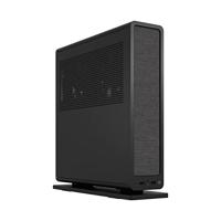 Fractal Design Ridge Black - PCIe 4.0 riser kaart inbegrepen - 2x 140mm PWM Aspect ventilatoren inbegrepen - Type C USB - m-ITX PC Gaming Case