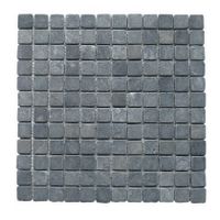 Stabigo Parquet 2.4x2.4 Light Grey Tumble mozaiek 30x30 cm grijs mat