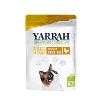 Yarrah Cat Food Fillets in gravure nat voer, kip pouch, 85 g
