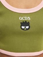 GCDS / top Bad in olijfgroen