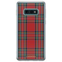 Samsung Galaxy S10e siliconen hoesje - Tweed lover