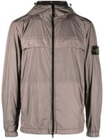 Stone Island veste à patch Compass - Gris