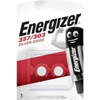 357 Knoopcel Zilveroxide 1.55 V 150 mAh Energizer SR44 2 stuk(s)