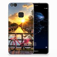 Huawei P10 Lite Siliconen Back Cover Amsterdamse Grachten - thumbnail