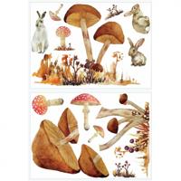 RoomMates muursticker Mushroom junior 83,51 x 127 cm