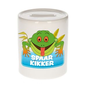 Spaarpot van de spaar kikker Plons 9 cm